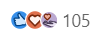 105 reactions